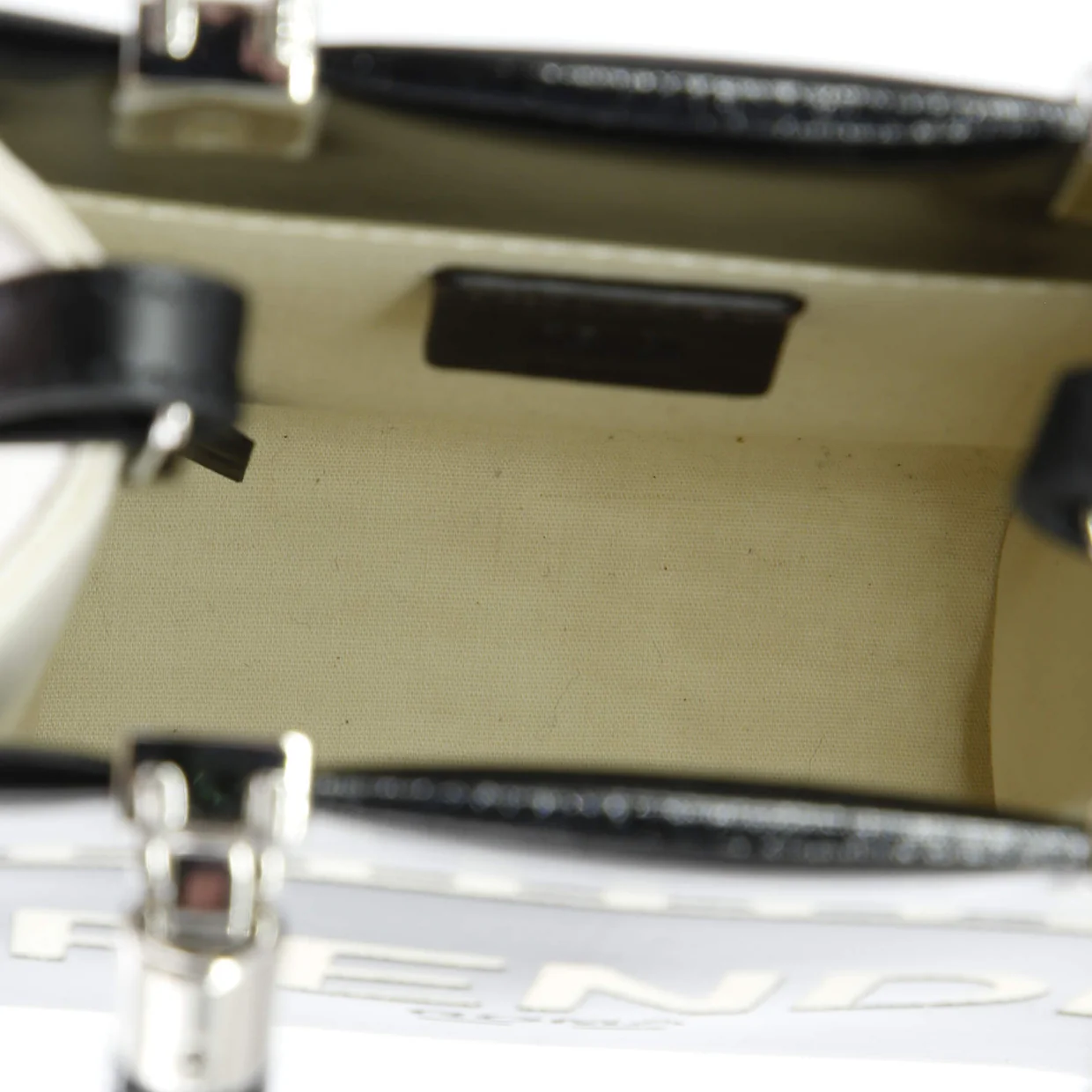 Sunshine Shopper Tote Patent and Canvas Mini - Deep Luxury