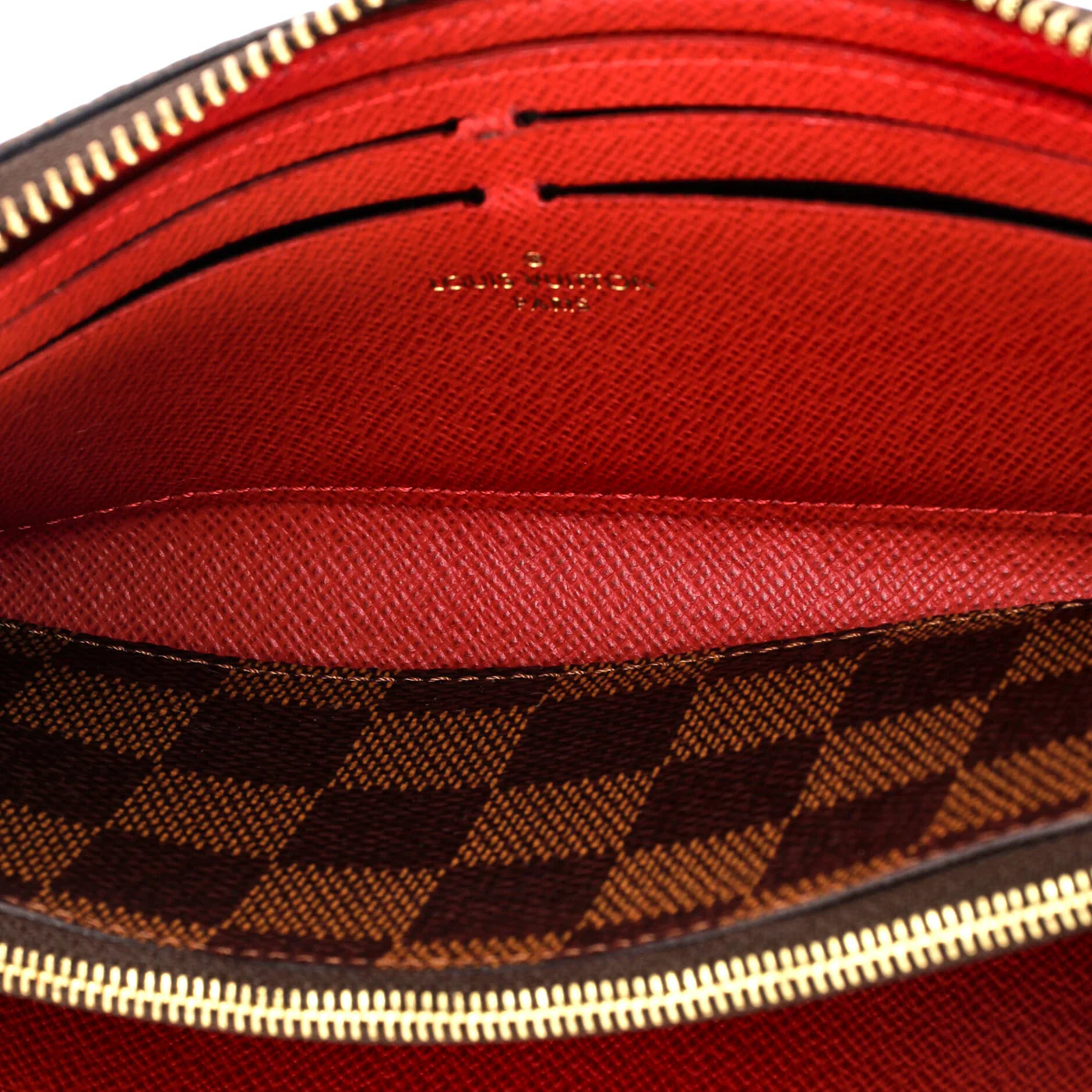 Clemence Wallet Damier - Deep Luxury