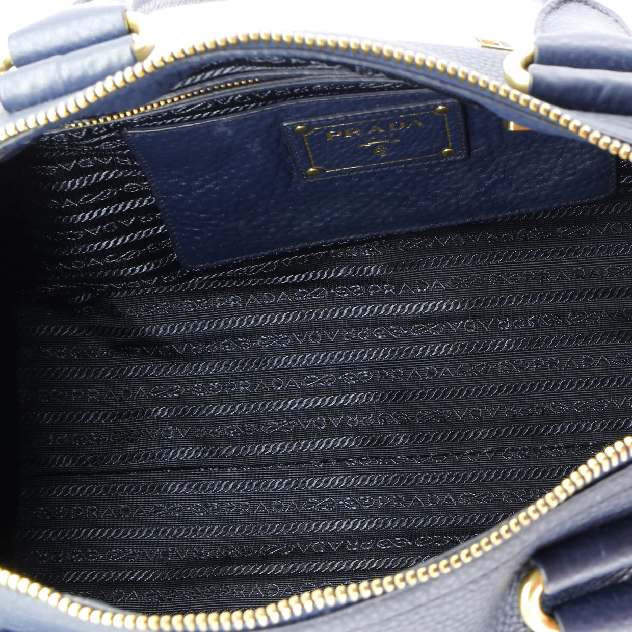 Front Zip Convertible Satchel Vitello Phenix Medium - Deep Luxury