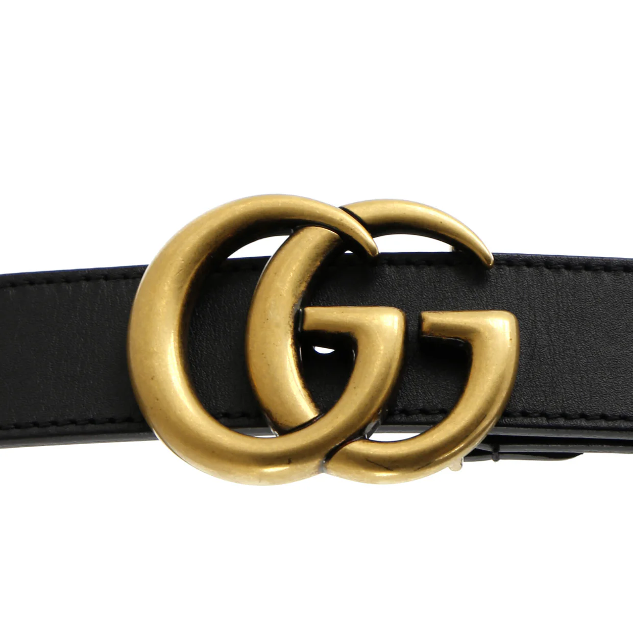 GG Marmont Belt Leather Medium 85 - Deep Luxury