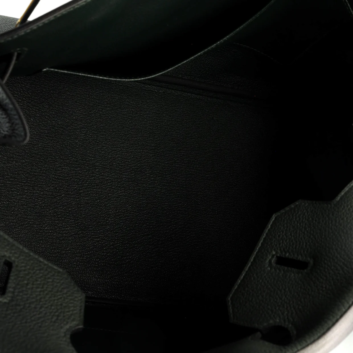 Birkin Handbag Vert Cypress Togo with Gold Hardware 35 - Deep Luxury