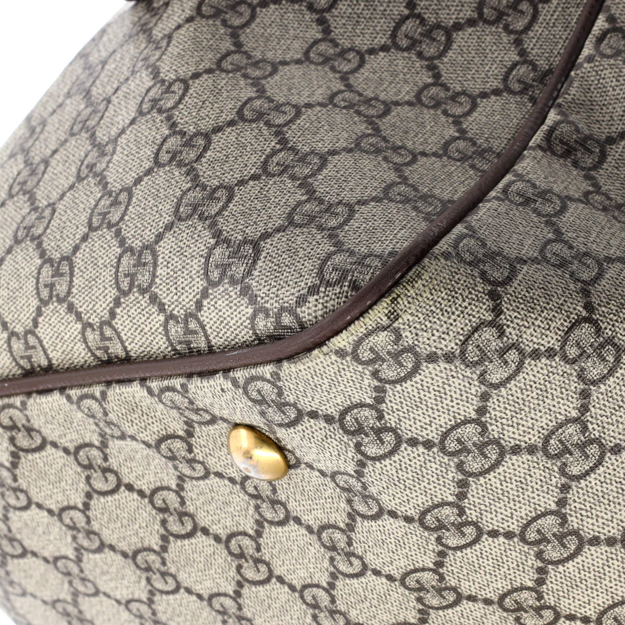 Ophidia Carry On Duffle Bag GG Coated Canvas Medium - Deep Luxury