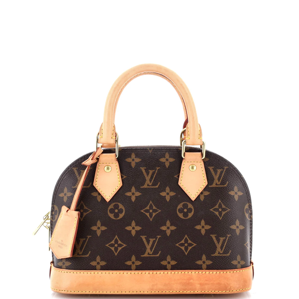 Alma Handbag Monogram Canvas BB - Deep Luxury
