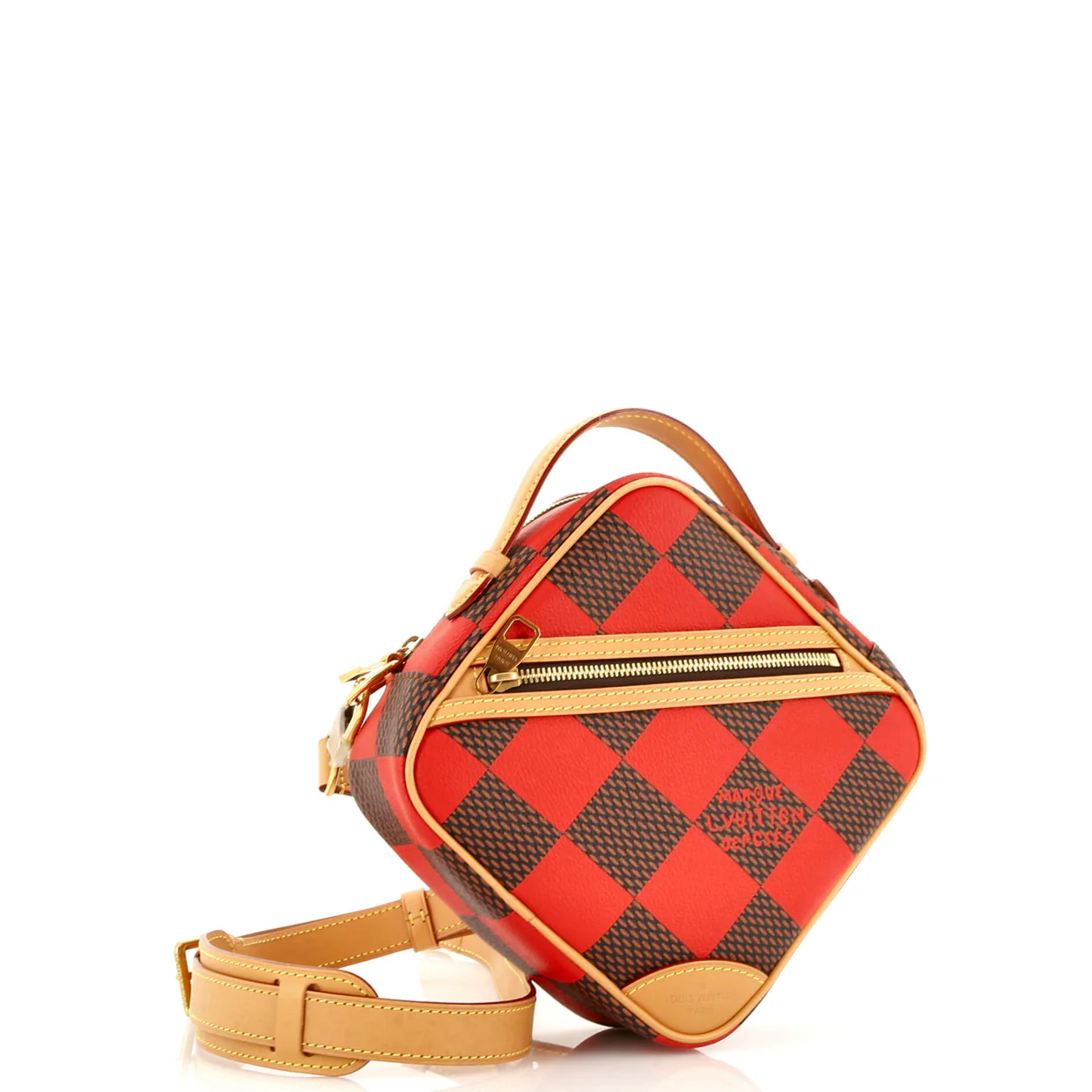 Chess Messenger Bag Damier Pop - Deep Luxury