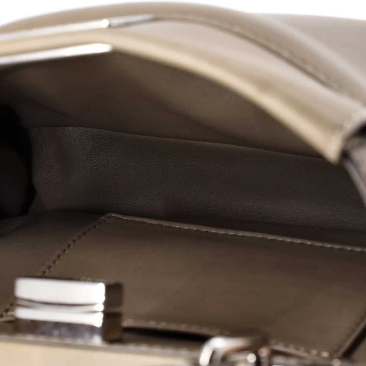 Peekaboo Bag Leather Mini - Deep Luxury