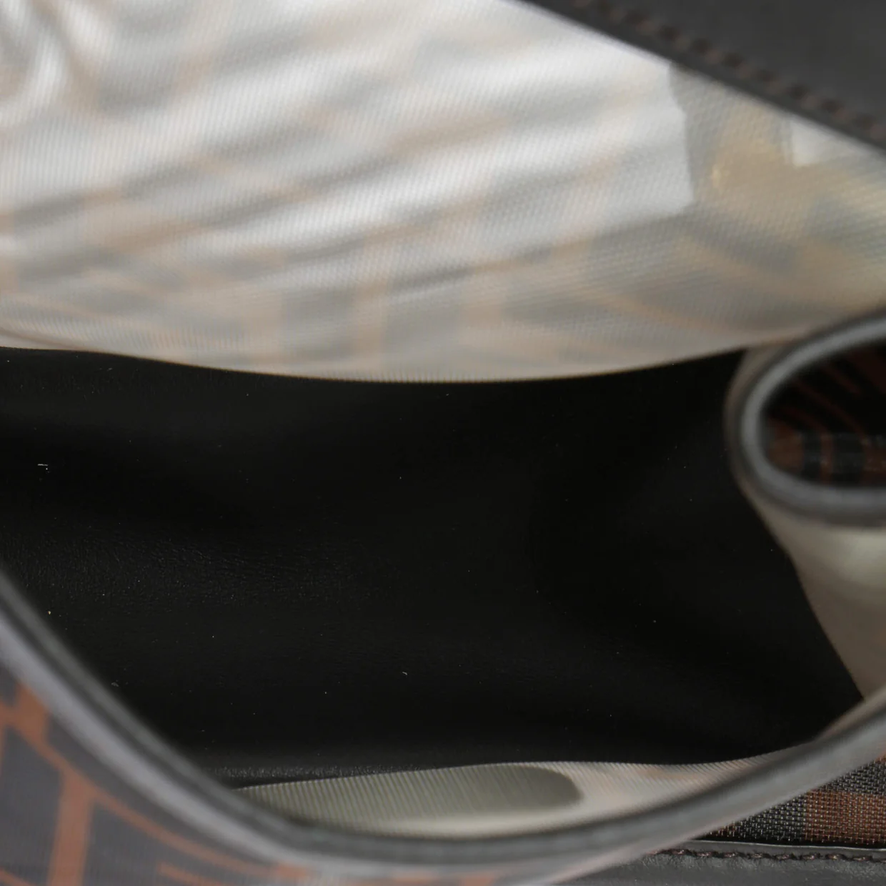 Kan I F Shoulder Bag Zucca Mesh Small - Deep Luxury