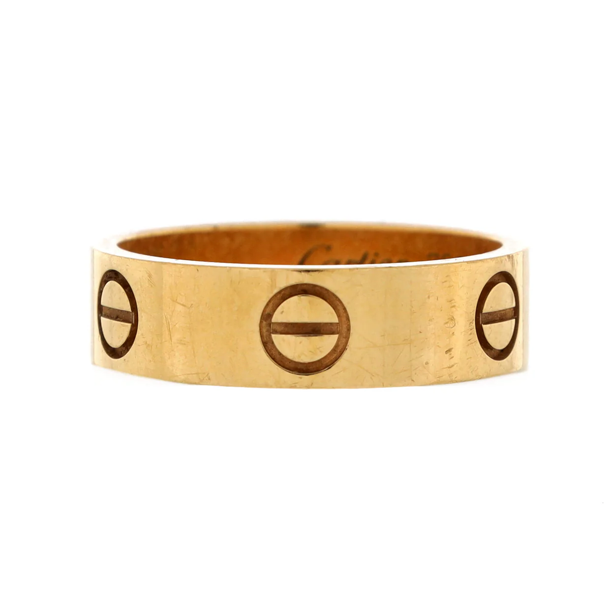 Love Band Ring 18K Yellow Gold - Deep Luxury