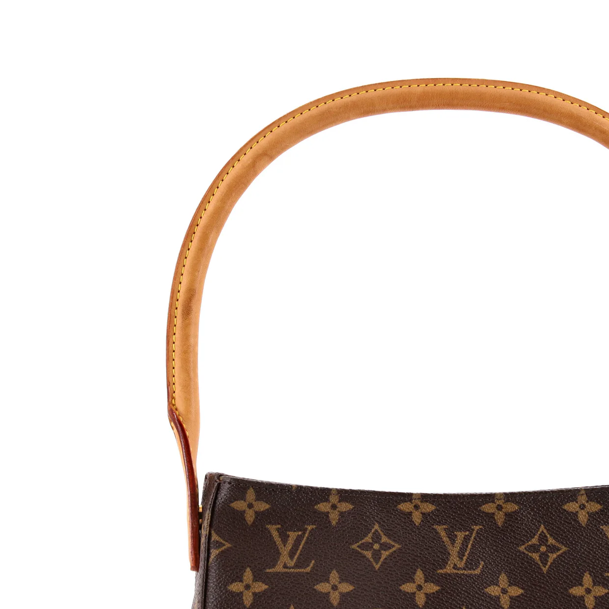 Looping Handbag Monogram Canvas MM - Deep Luxury