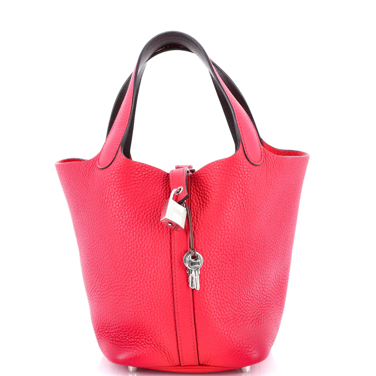 Eclat Picotin Lock Bag Clemence with Swift PM - Deep Luxury