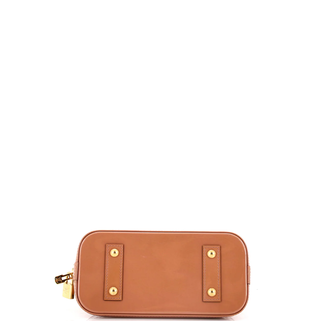 Alma Handbag Monogram Vernis BB - Deep Luxury