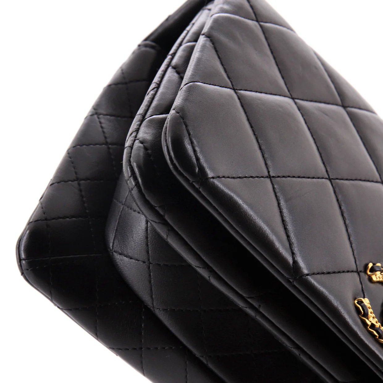On And On Full Flap Bag Quilted Lambskin Mini - Deep Luxury
