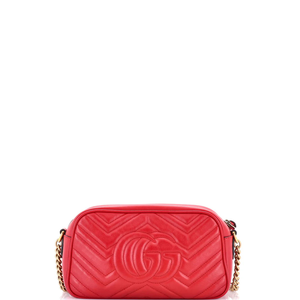 GG Marmont Shoulder Bag Matelasse Leather Small - Deep Luxury