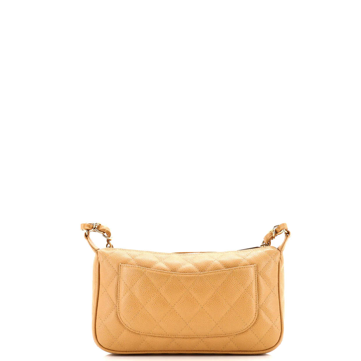 Timeless CC Chain Shoulder Bag Quilted Caviar Small - Deep Luxury