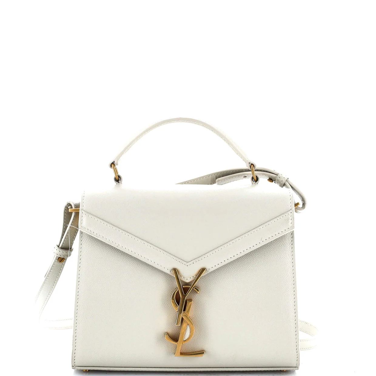 Cassandra Top Handle Bag Leather Mini - Deep Luxury