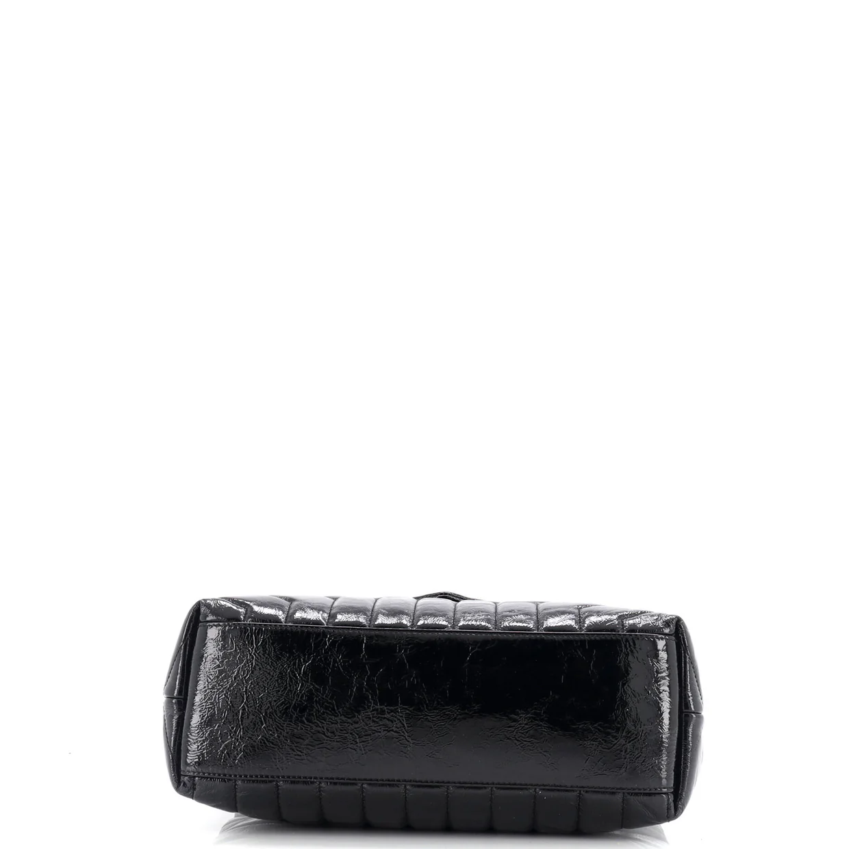 Loulou Shoulder Bag Matelasse Chevron Leather Medium - Deep Luxury