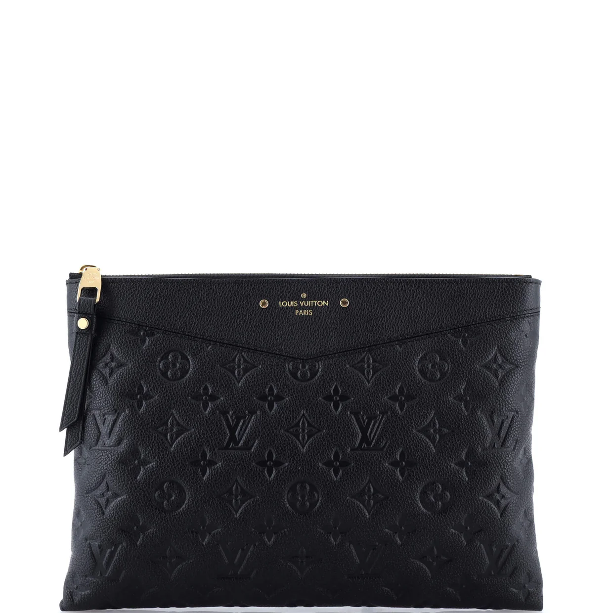 Daily Pouch Monogram Empreinte Leather - Deep Luxury