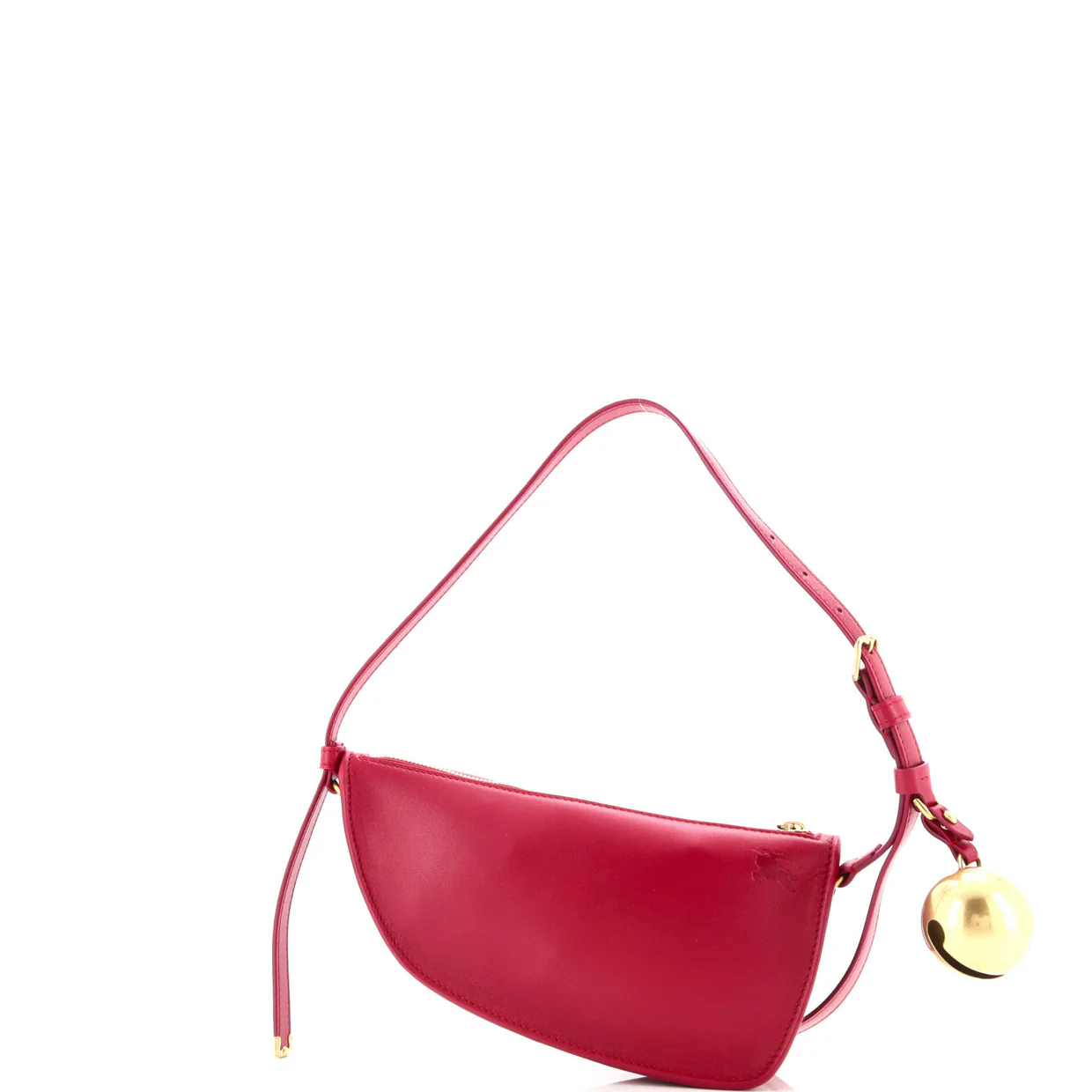 Shield Sling Shoulder Bag Leather Mini - Deep Luxury