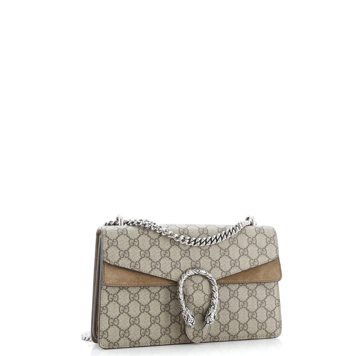 Dionysus Bag GG Coated Canvas and Leather Small - Deep Luxury