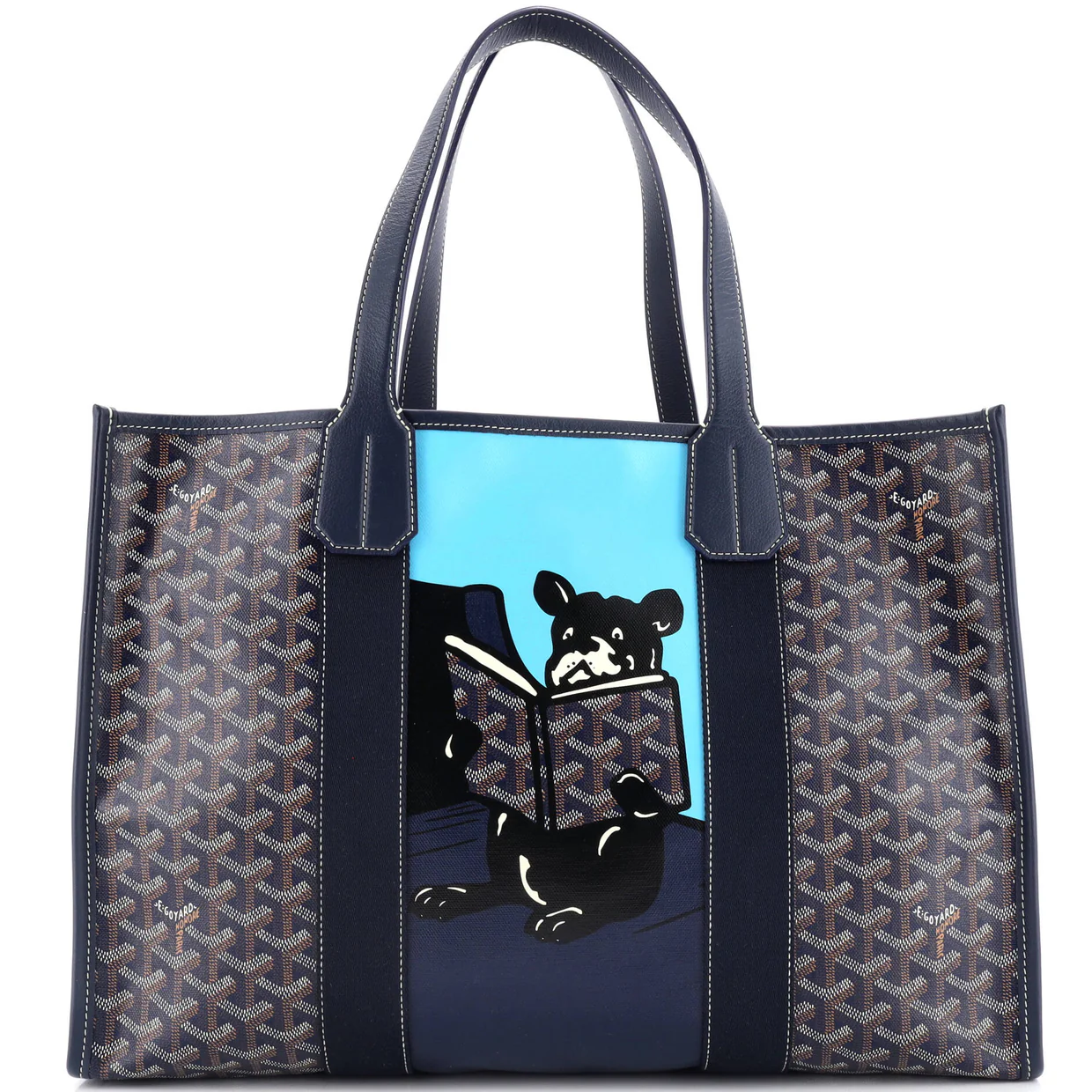 Villette Tote Printed Coated Canvas MM - Deep Luxury
