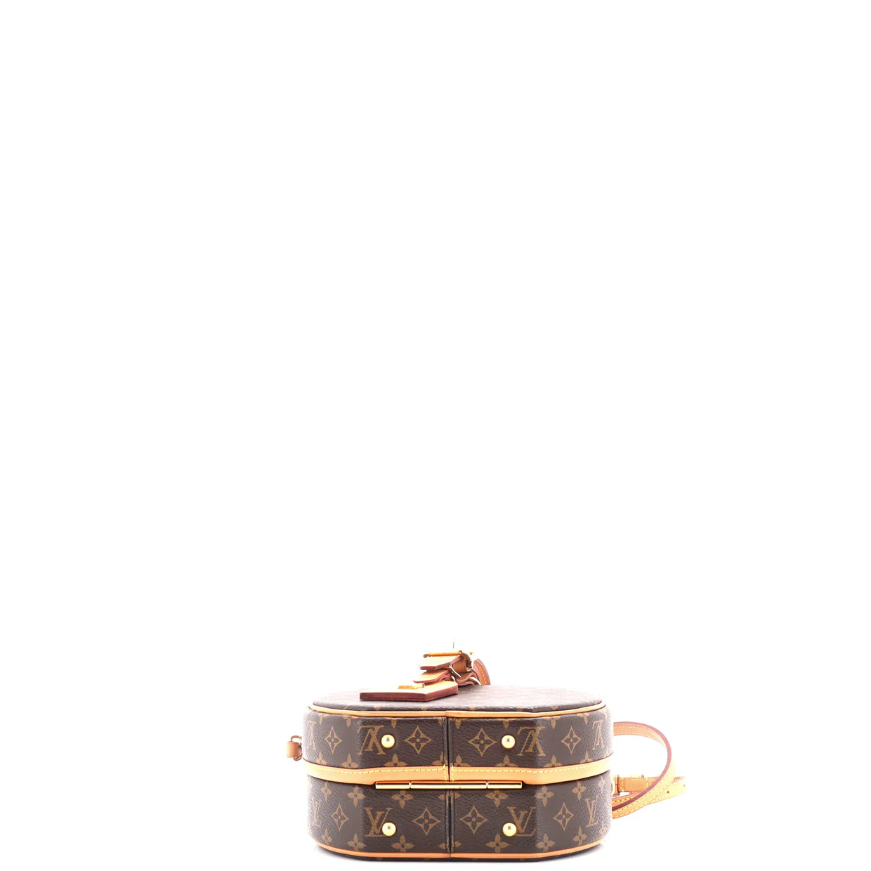 Petite Boite Chapeau Bag Monogram Canvas - Deep Luxury