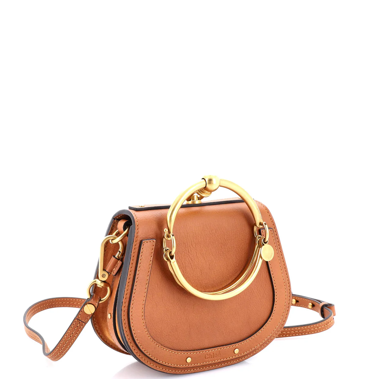 Nile Crossbody Bag Leather Small - Deep Luxury