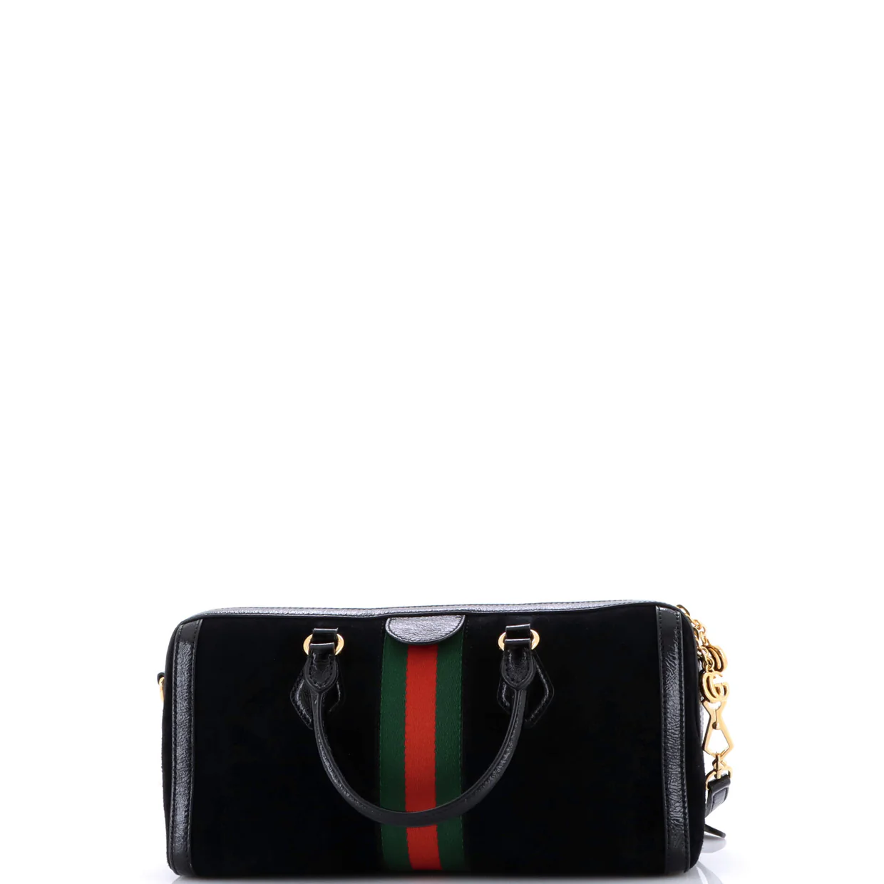 Ophidia Boston Bag Suede Medium - Deep Luxury