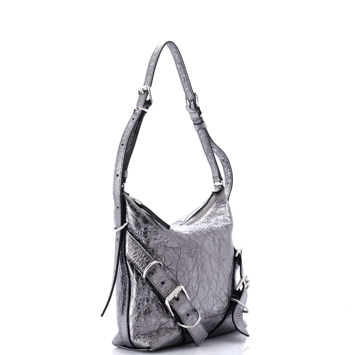 Voyou Bag Leather Small - Deep Luxury