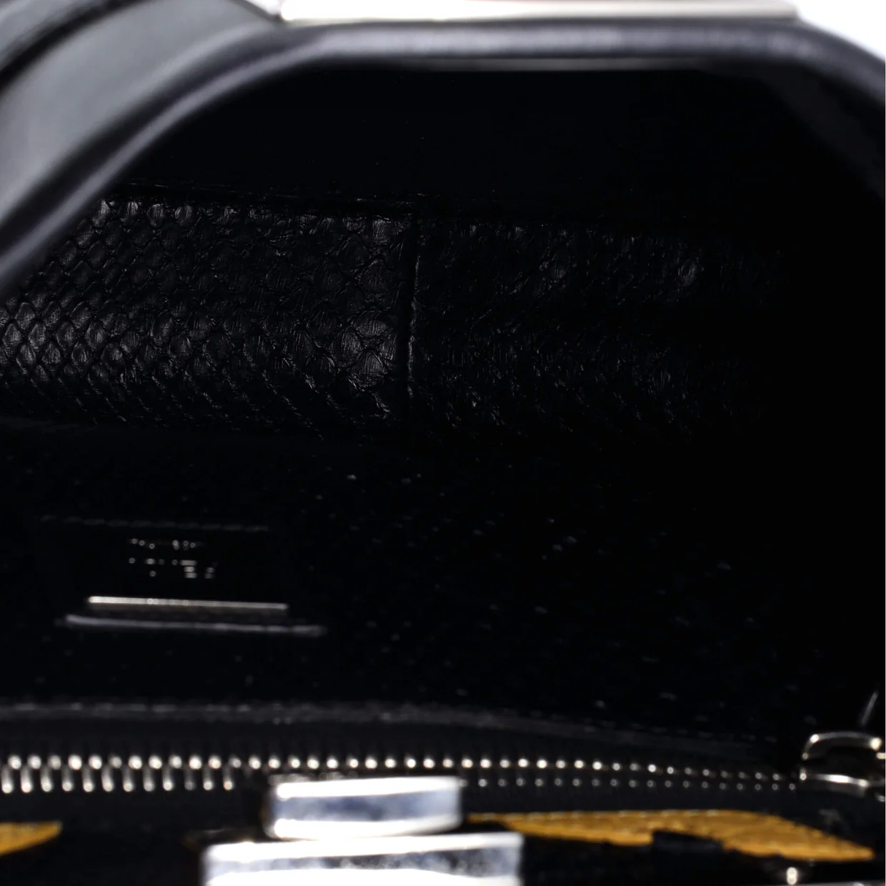 Monster Peekaboo Bag Calfskin and Python Regular - Deep Luxury