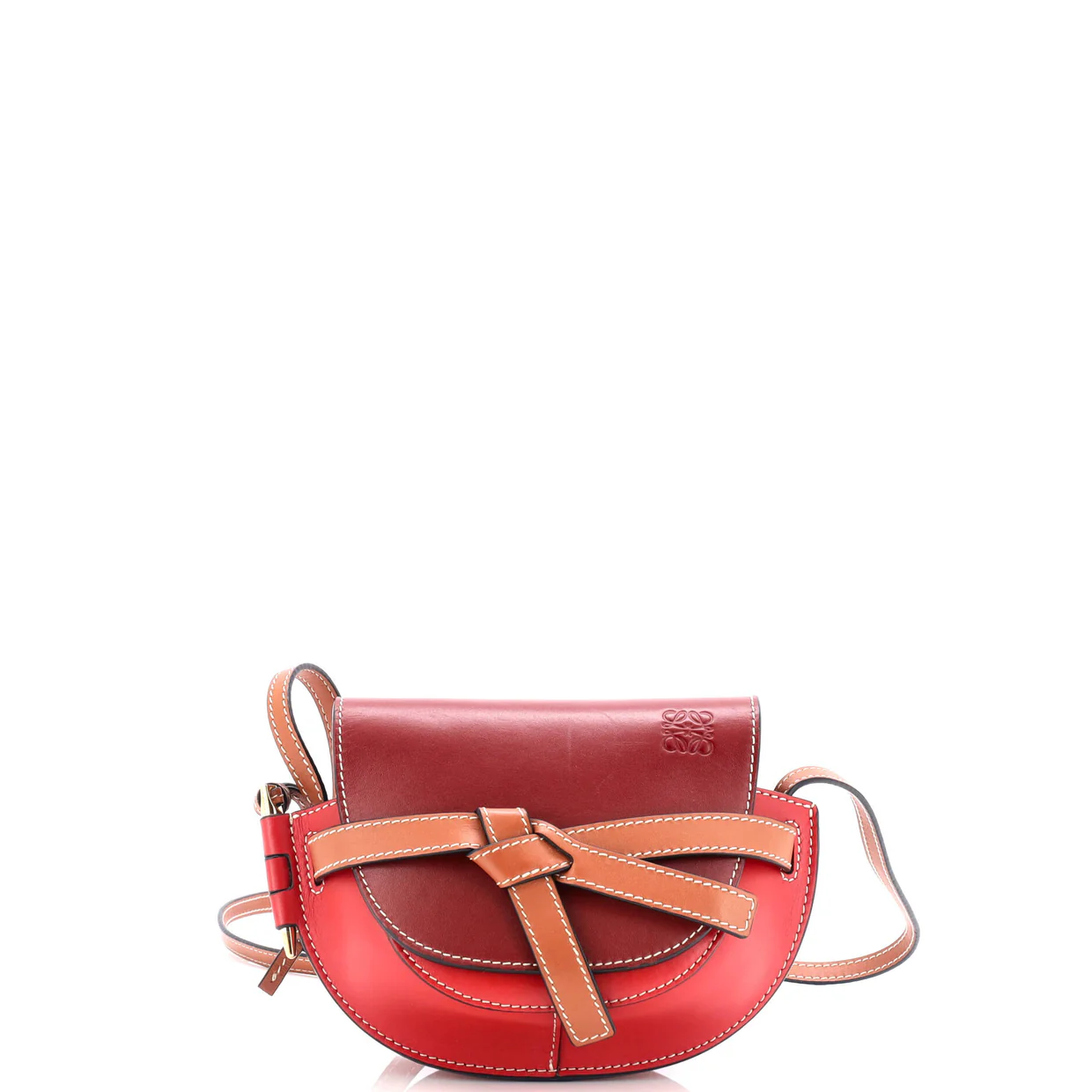 Gate Shoulder Bag Leather Mini - Deep Luxury