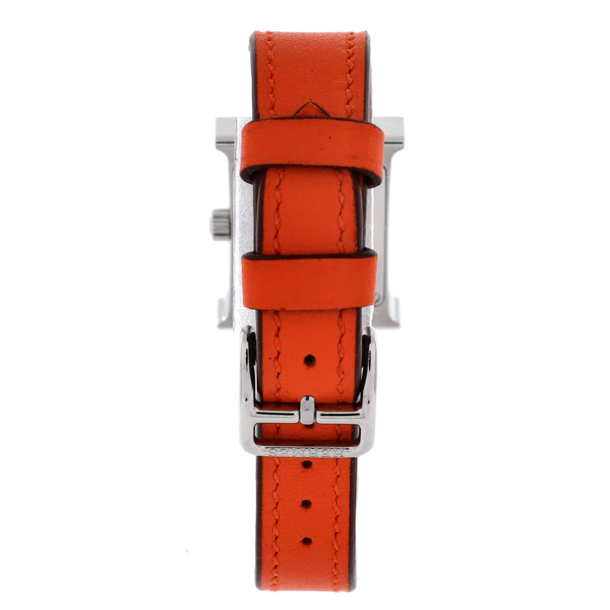 Heure H Quartz Watch Plated Metal and Leather 17 - Deep Luxury