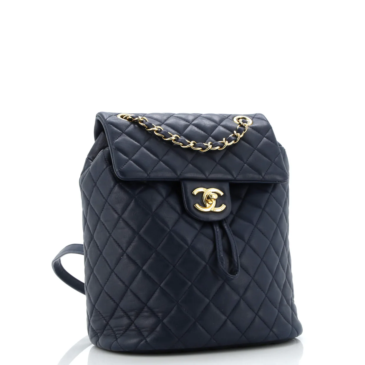 Urban Spirit Backpack Quilted Leather Small - Deep Luxury