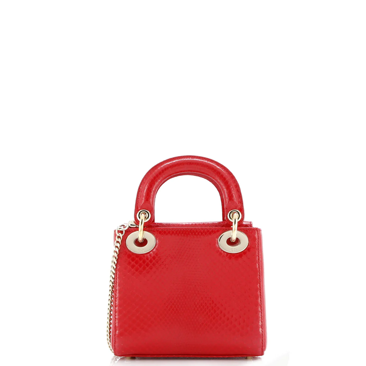 Lady Dior Chain Bag Python Mini - Deep Luxury