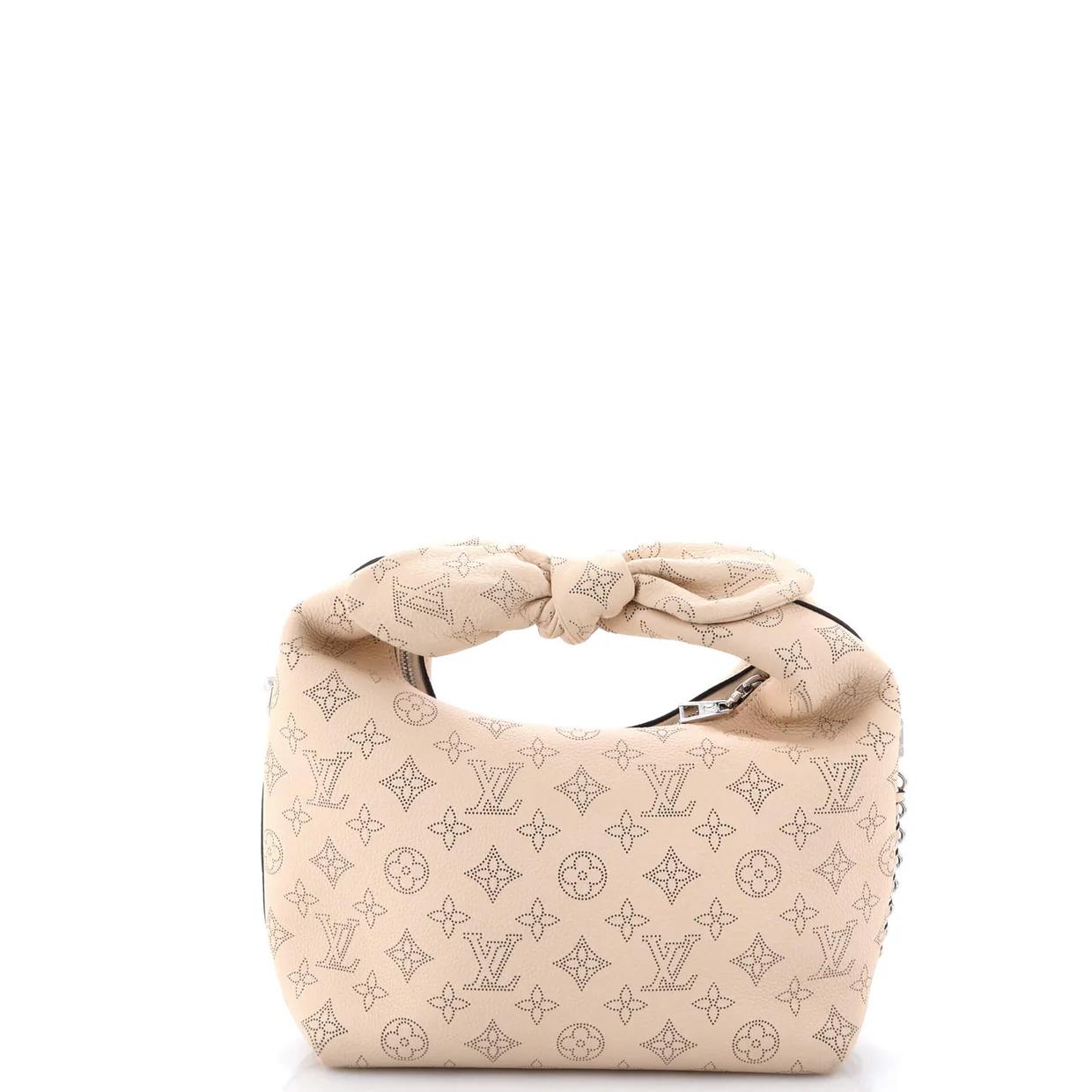 Why Knot Shoulder Bag Mahina Leather PM - Deep Luxury