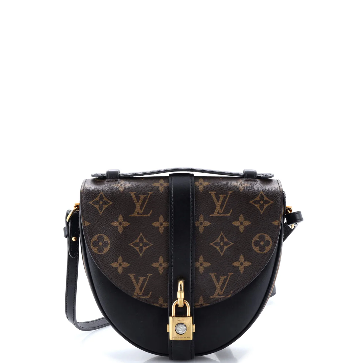 Chantilly Lock Handbag Monogram Canvas and Leather - Deep Luxury