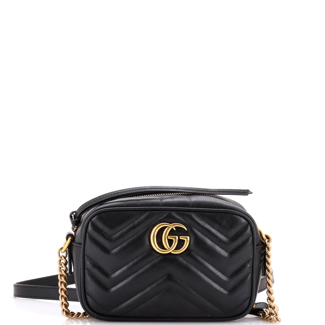 GG Marmont Shoulder Bag Matelasse Leather Mini - Deep Luxury