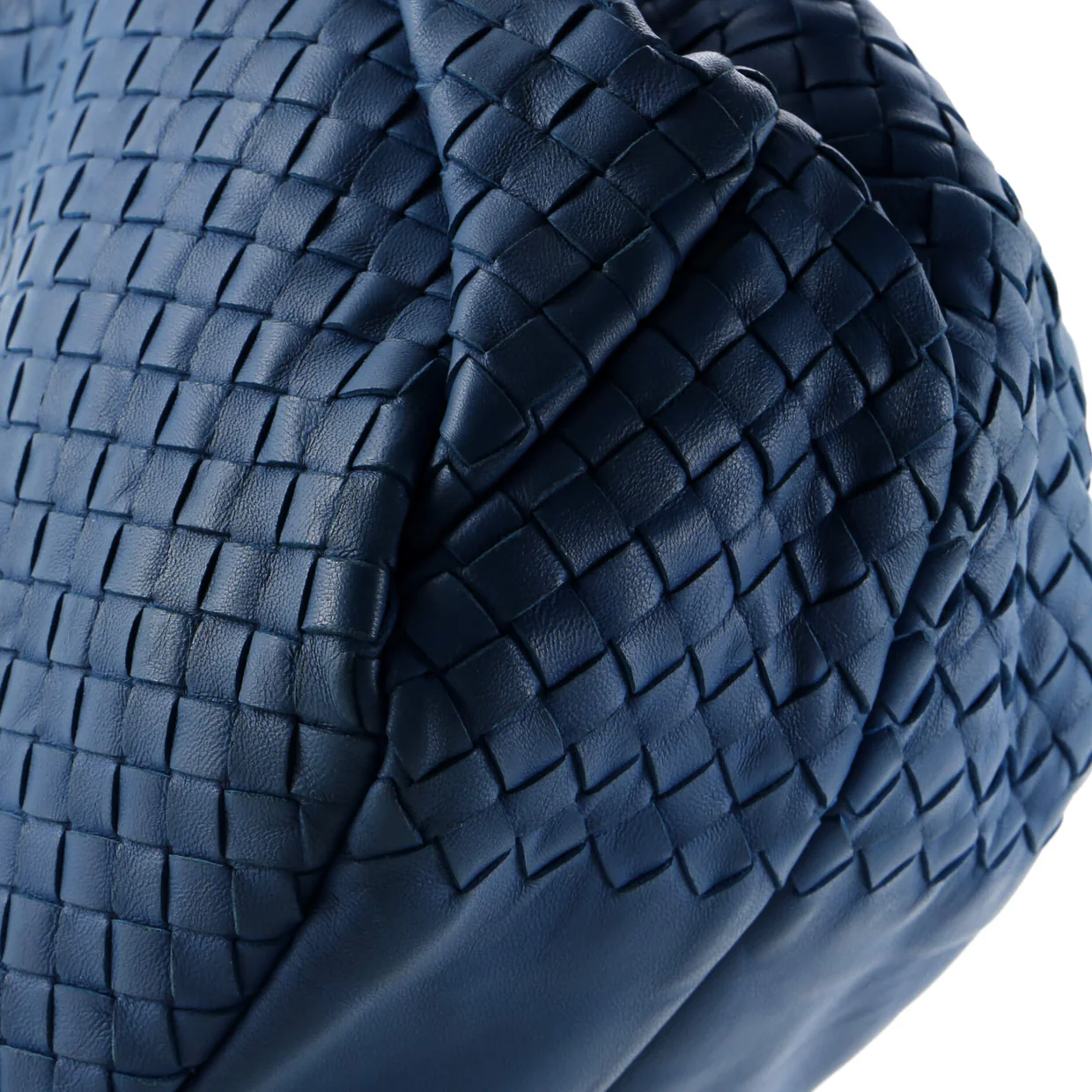 Boy Flap Bag Chevron Denim Old Medium - Deep Luxury