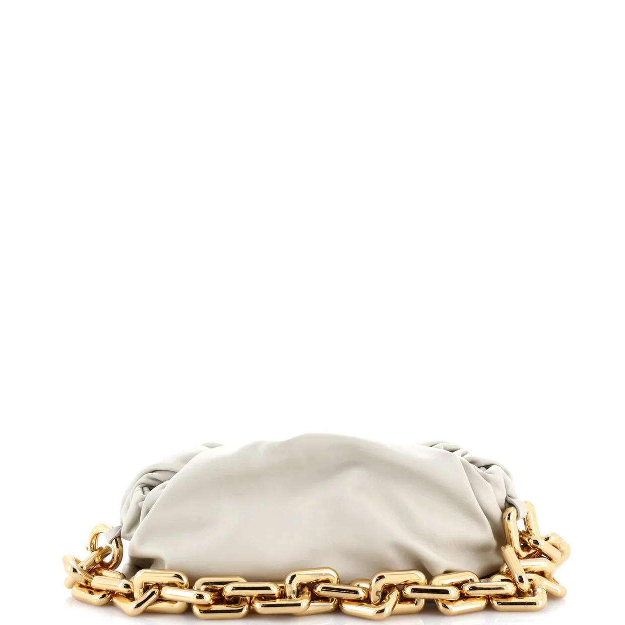 The Chain Pouch Leather - Deep Luxury