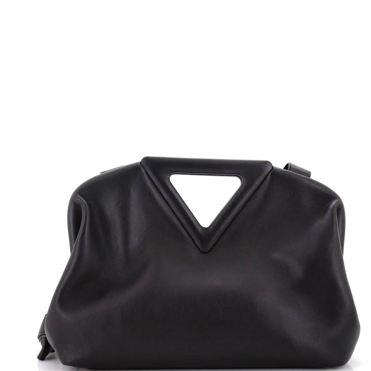 Point Shoulder Bag Leather Medium - Deep Luxury