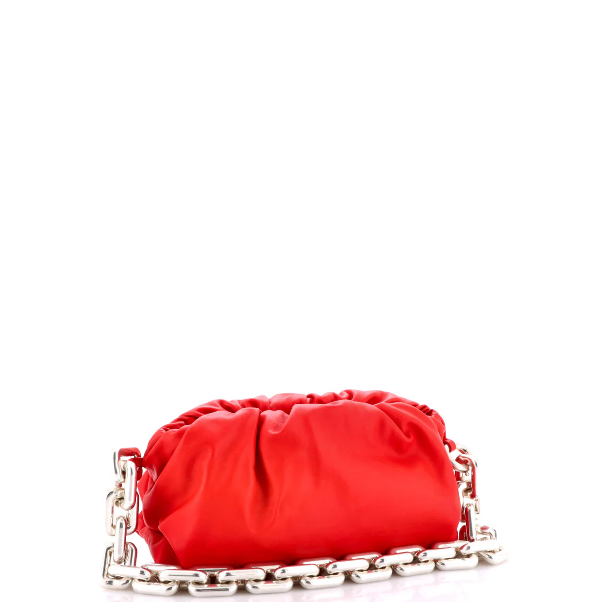The Chain Pouch Leather - Deep Luxury