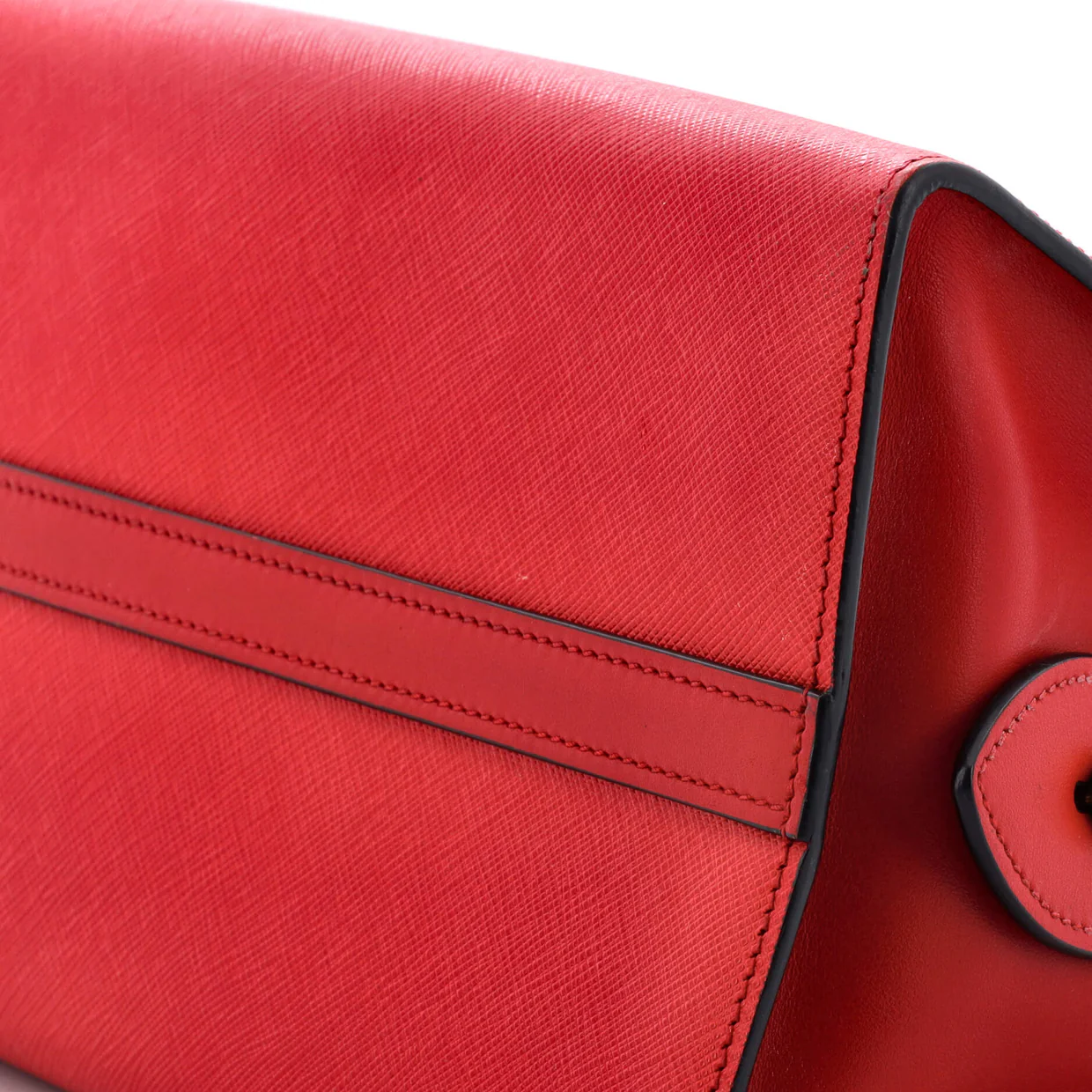 Esplanade Tote Saffiano with City Calf Medium - Deep Luxury