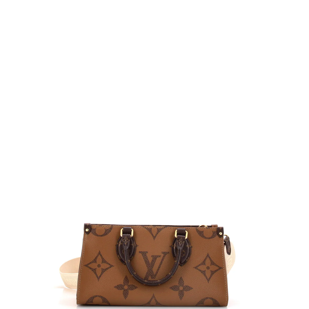 OnTheGo Tote Reverse Monogram Giant East West - Deep Luxury