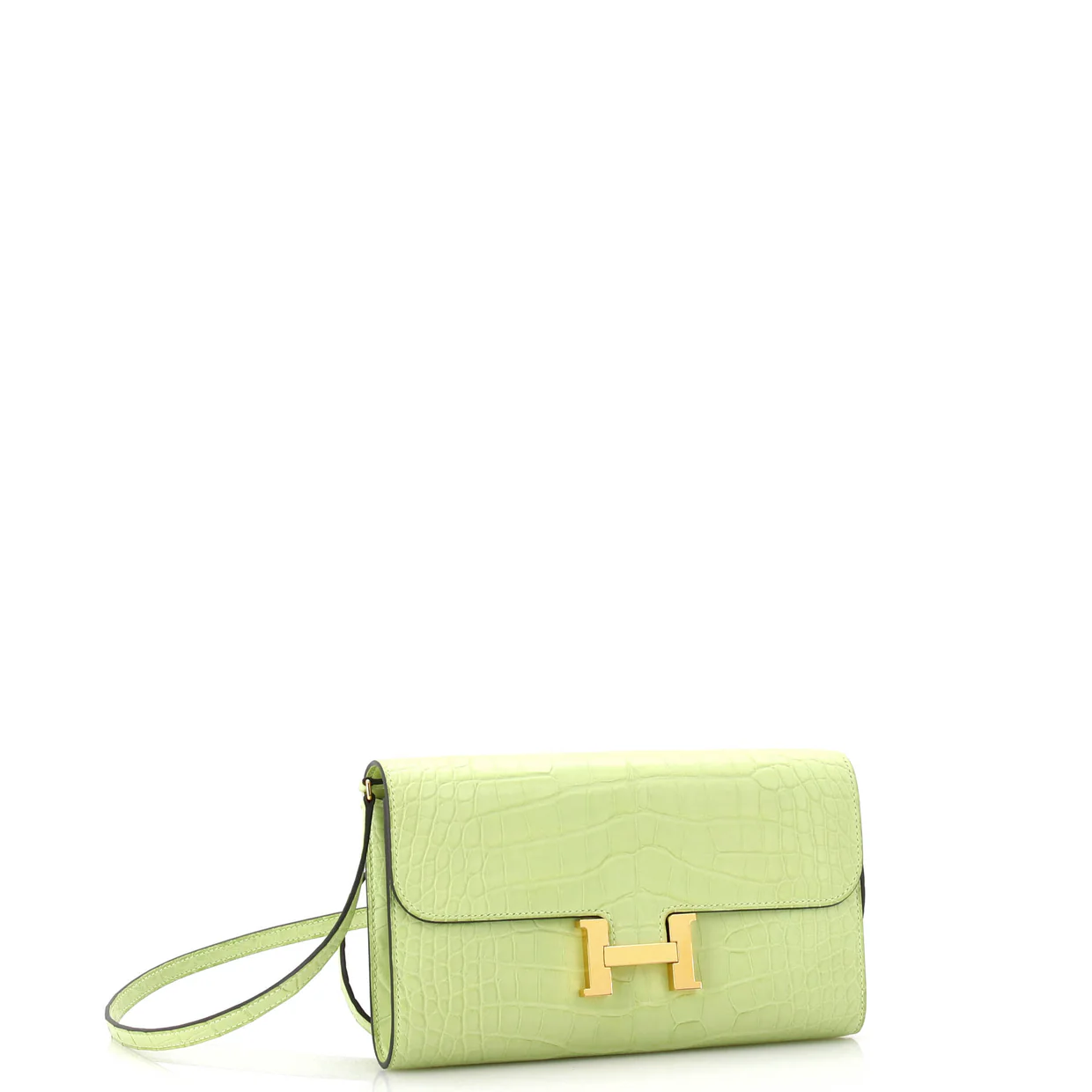 Constance To Go Wallet Alligator - Deep Luxury