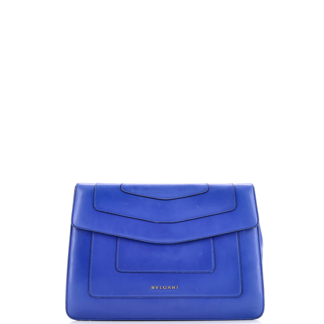 Serpenti Forever Double Flap Shoulder Bag Leather Large - Deep Luxury