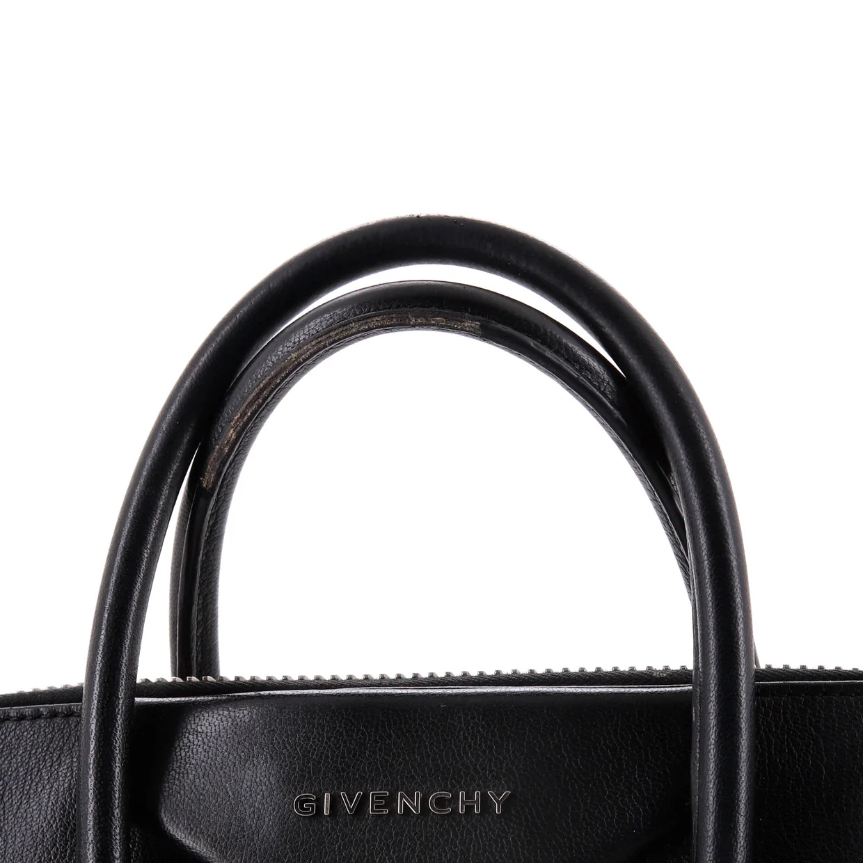 Antigona Bag Glazed Leather Medium - Deep Luxury