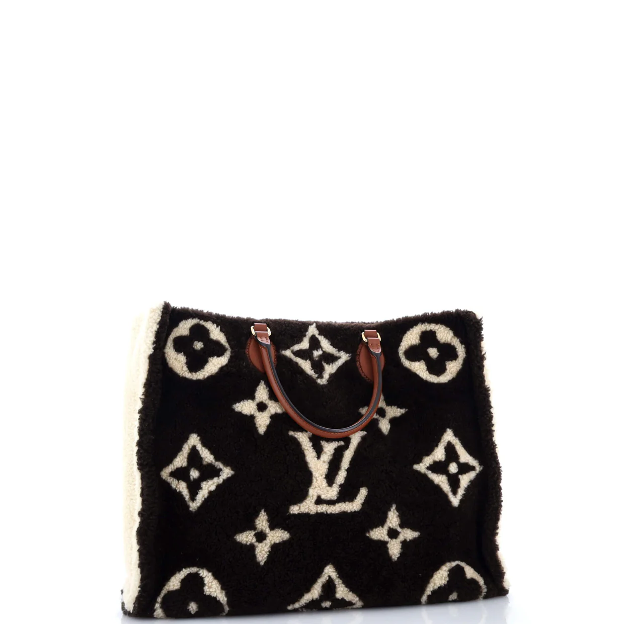 OnTheGo Tote Monogram Giant Teddy Fleece GM - Deep Luxury