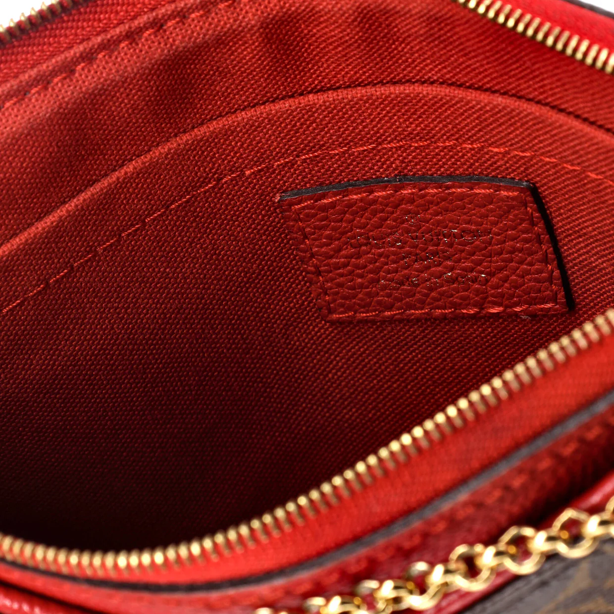 Pallas Clutch Monogram Canvas with Leather - Deep Luxury