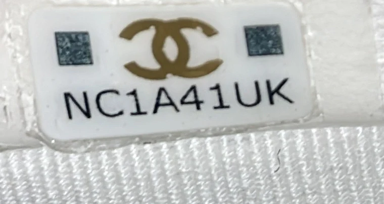 CC Tennis Racket Clutch with Chain Quilted Canvas and Leather - Deep Luxury