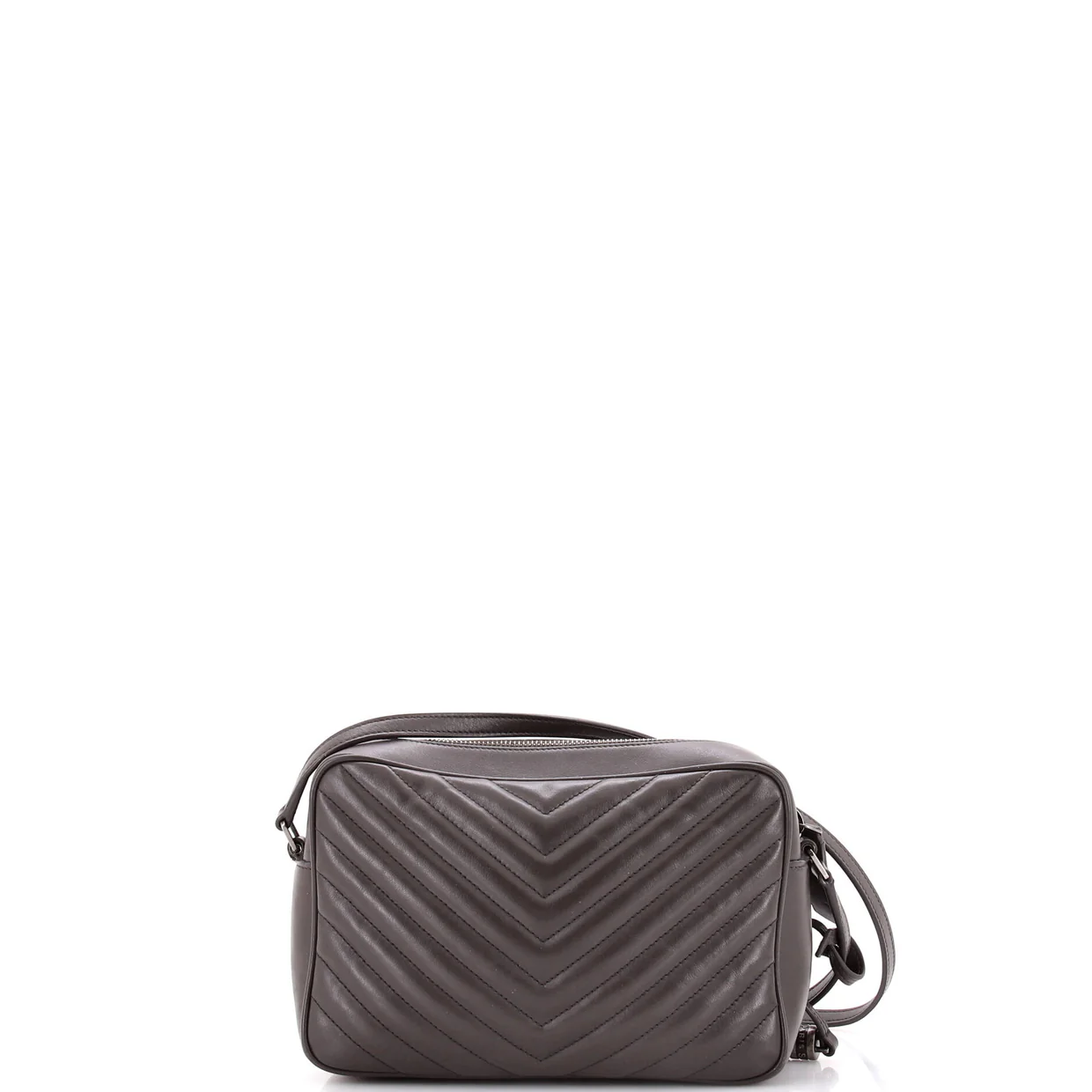 Lou Camera Bag Matelasse Chevron Leather Small - Deep Luxury