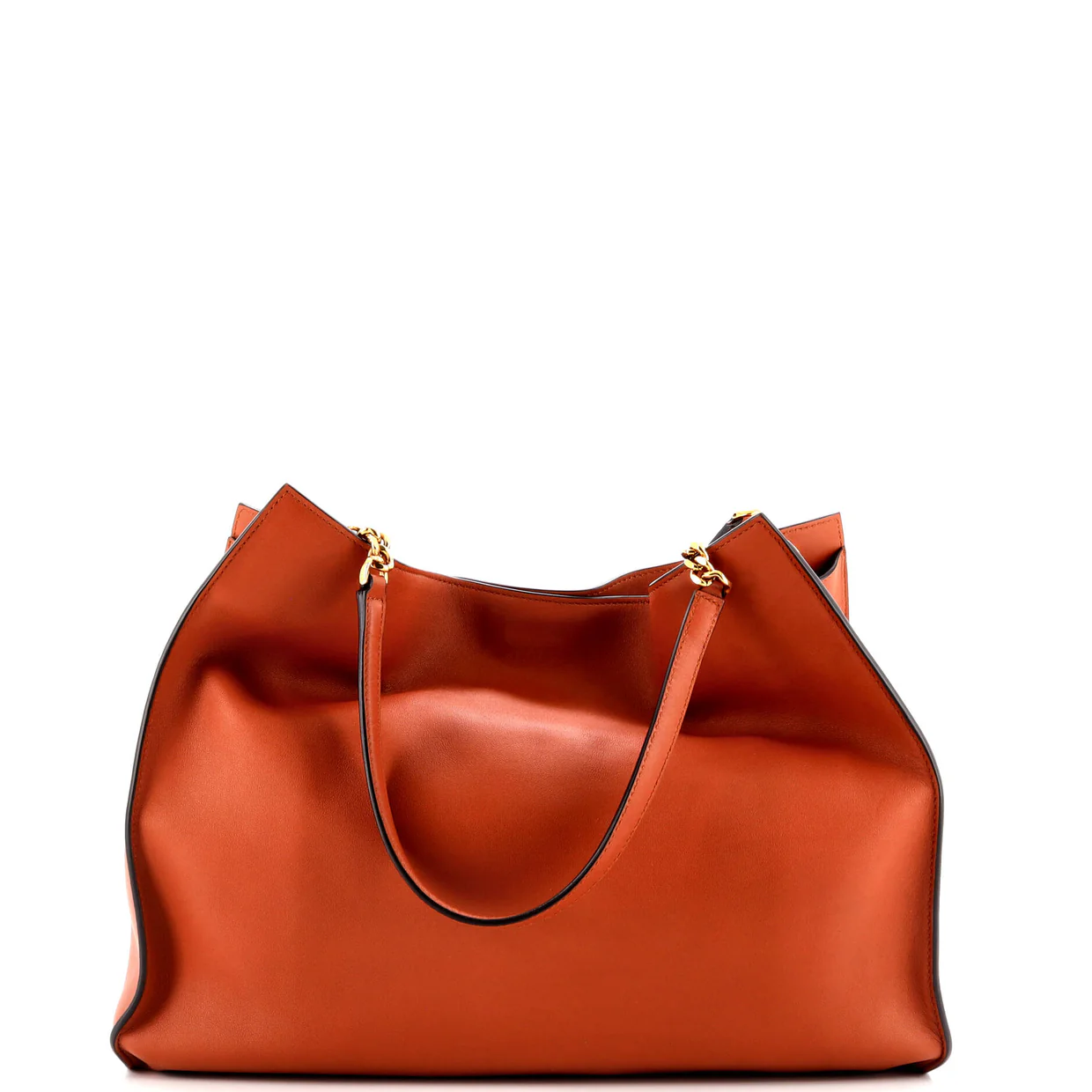 Trifolio Tote Leather Large - Deep Luxury