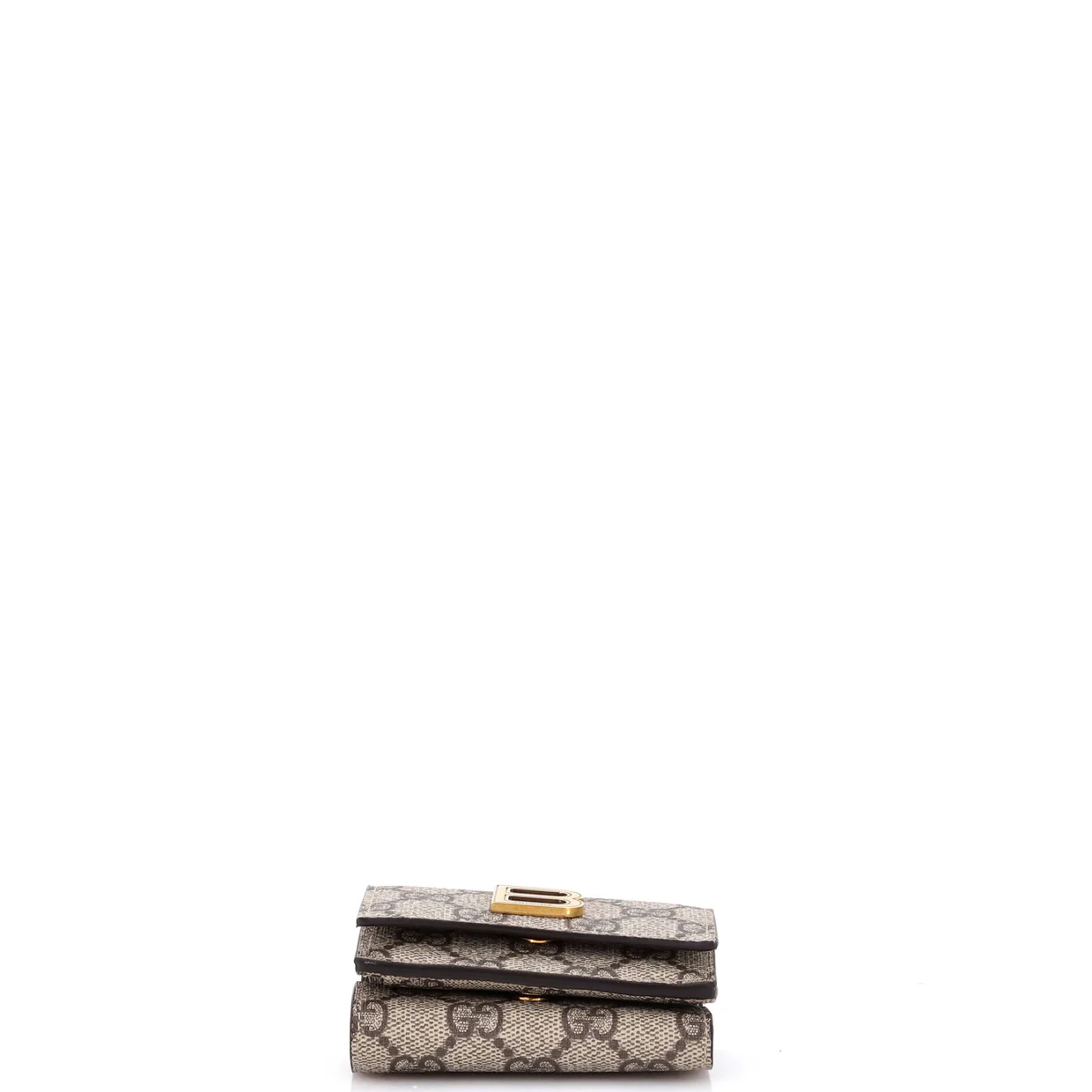 x Balenciaga The Hacker Project Trifold Wallet GG Coated Canvas Compact - Deep Luxury